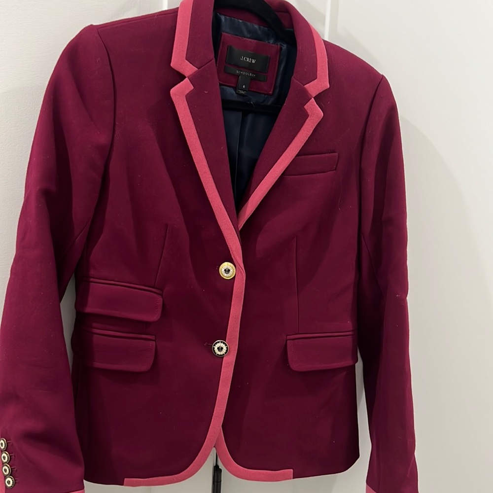 J. Crew Wool Schoolboy Blazer / 6